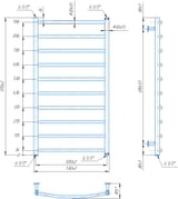 INOX Classic 970x530/500 4
