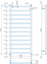 INOX Flat 1170x530/500 5