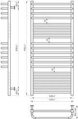 INOX Gera-Lux 1170x530/500 3