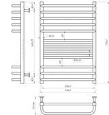 INOX Gera-Lux 770x530/500 4