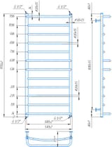 INOX Lux 1170x530/500 4