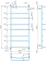 INOX Lux HP 1170x530/500 4