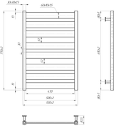 INOX Santi 770x530/500 4