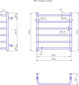 INOX Standart 570x530/500 4