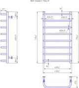 INOX Standart 770x430/400 4
