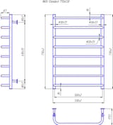 INOX Standart 770x530/500 4