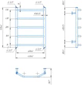 INOX Trapez 570x430/400 4
