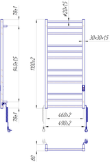 Premium Classic-I 1100x500/80 TR K 3