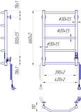Trapez HP-I 650x430/110 TR K 4