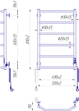 Trapez HP-I 800x530/110 TR K 4