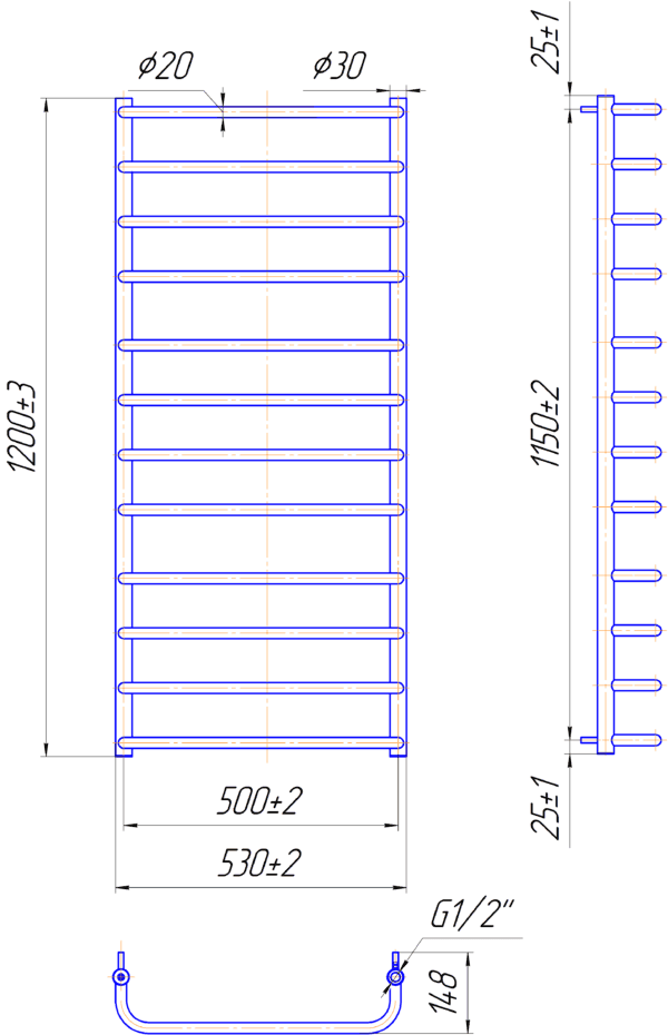 Стандарт 1200x530/500 - Зображення 2