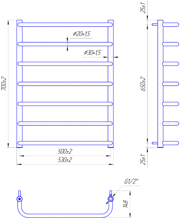 Стандарт 700x530/500 - Зображення 2