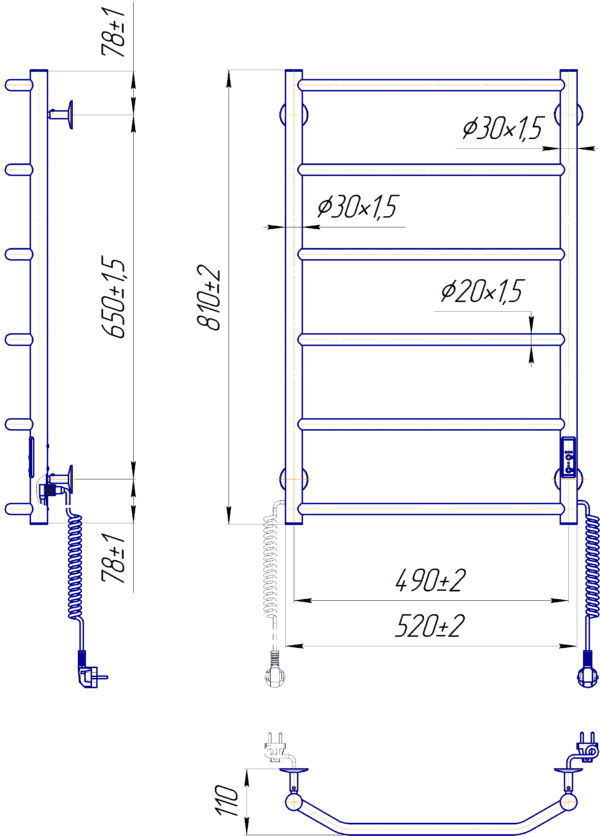 Трапеция-I 800х530 TR K таймер-регулятор — изображение 4